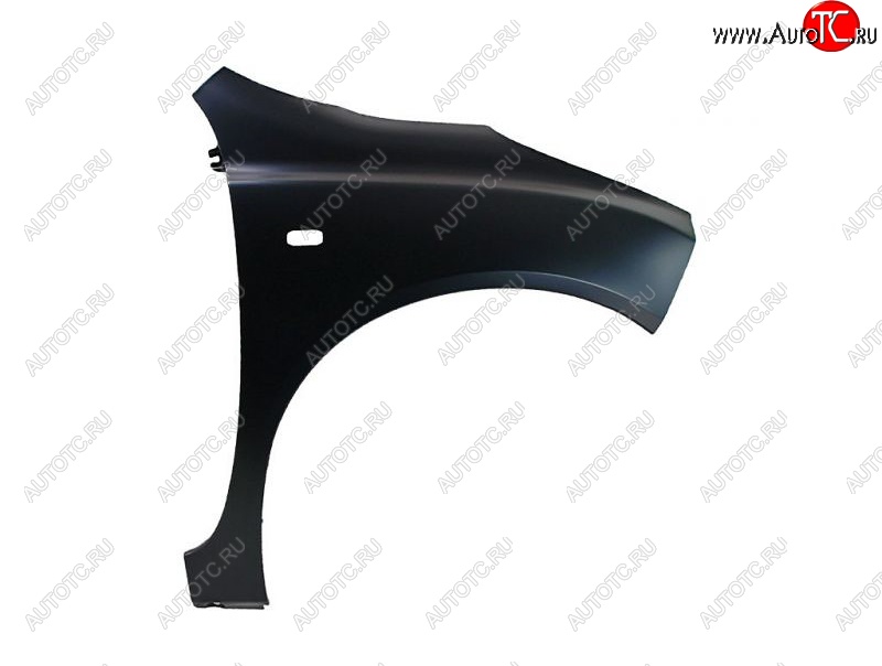 2 349 р. Крыло переднее SPARD (с отв. под повторитель, правое) Nissan Micra K12 5 дв. 2-ой рестайлинг (2007-2010) (Неокрашенное)  с доставкой в г. Воронеж