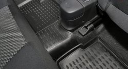 2 189 р. Коврики в салон Element 4 шт. (полиуретан)  Nissan Micra  K12 (2007-2010) 5 дв. 2-ой рестайлинг  с доставкой в г. Воронеж. Увеличить фотографию 3