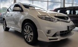 22 749 р. Комплект порогов Impul Nissan Murano 2 Z51 рестайлинг (2010-2016) (Неокрашенные)  с доставкой в г. Воронеж. Увеличить фотографию 2