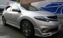 22 749 р. Комплект порогов Impul Nissan Murano 2 Z51 рестайлинг (2010-2016) (Неокрашенные)  с доставкой в г. Воронеж. Увеличить фотографию 10