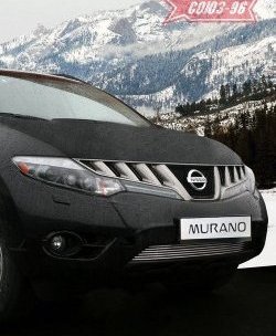 3 734 р. Декоративный элемент воздухозаборника Souz-96 (d10) Nissan Murano 2 Z51 дорестайлинг (2008-2011)  с доставкой в г. Воронеж. Увеличить фотографию 1