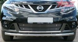 21 419 р. Защита переднего бампера двойная с профилем Souz-96 (d60/42).  Nissan Murano  2 Z51 (2010-2016) рестайлинг  с доставкой в г. Воронеж. Увеличить фотографию 3