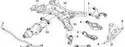 629 р. Полиуретановая втулка стабилизатора задней подвески Точка Опоры Nissan Teana 2 J32 дорестайлинг (2008-2011)  с доставкой в г. Воронеж. Увеличить фотографию 2