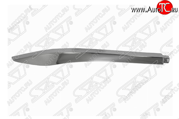4 549 р. Левый молдинг заднего бампера SAT (хром) Nissan Murano 3 Z52 дорестайлинг (2015-2022)  с доставкой в г. Воронеж