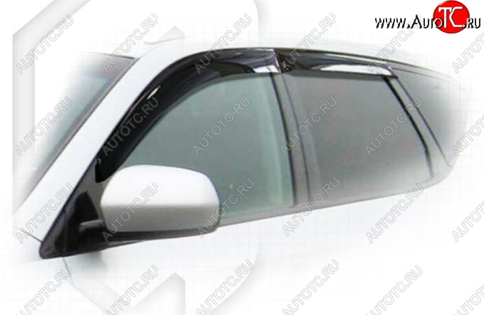 2 079 р. Дефлектора окон CA-Plastiс  Nissan Murano  1 Z50 (2002-2009) (Classic полупрозрачный, Без хром.молдинга)  с доставкой в г. Воронеж
