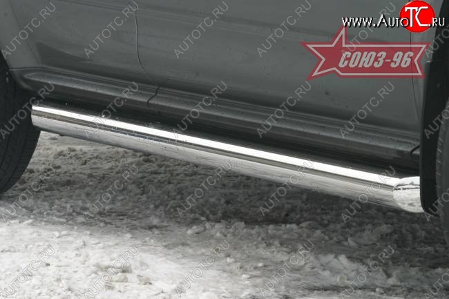 15 299 р. Защита порогов Souz-96 (d76) Nissan Murano 1 Z50 (2002-2009)  с доставкой в г. Воронеж