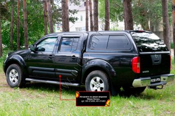 Молдинг двери RA (широкий, задний левый) Nissan Navara 2 D40 дорестайлинг (2004-2010)