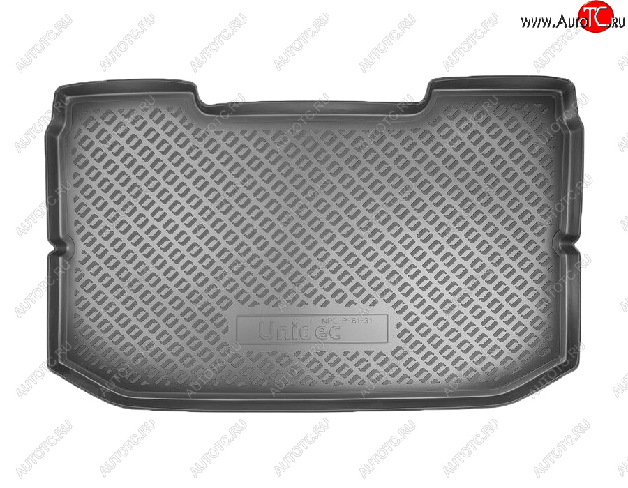 1 339 р. Коврик в багажник Norplast Unidec  Nissan Note  1 (2004-2008) E11 дорестайлинг (Цвет: черный)  с доставкой в г. Воронеж