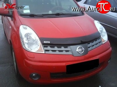 2 599 р. Дефлектор капота NovLine Nissan Note 1 E11 дорестайлинг (2004-2008)  с доставкой в г. Воронеж