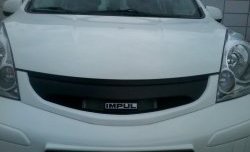 9 649 р. Решётка радиатора Impul Nissan Note 1 E11 рестайлинг (2008-2013) (Неокрашенная)  с доставкой в г. Воронеж. Увеличить фотографию 2