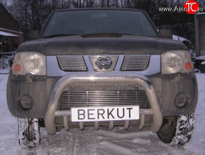 5 099 р. Декоративная вставка воздухозаборника Berkut Nissan NP300 (2008-2013)  с доставкой в г. Воронеж