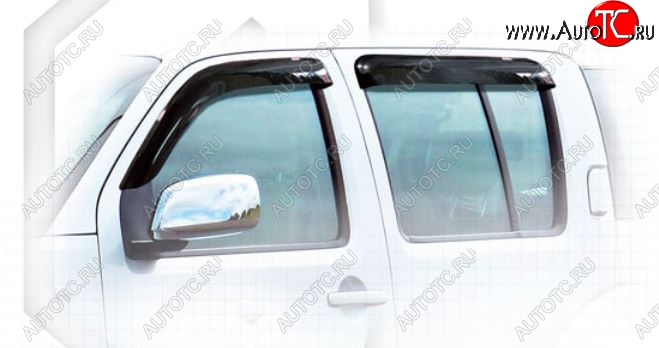 2 199 р. Дефлектора окон CA-Plastiс Nissan Pathfinder R51 дорестайлинг (2004-2007) (Classic полупрозрачный, Без хром.молдинга) с доставкой в г. Воронеж Увеличить фотографию 1 2 199 р. Дефлектора окон CA-Plastiс Nissan Pathfinder R51 дорестайлинг (2004-2007) (Classic полупрозрачный, Без хром.молдинга) с доставкой в г. Воронеж