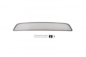 Сетка на бампер внешняя Arbori черная (d10) Nissan Pathfinder  R51 (2009-2014) рестайлинг