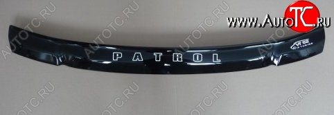 999 р. Дефлектор капота Russtal Nissan Patrol 5 Y61 дорестайлинг (1997-2001)  с доставкой в г. Воронеж