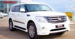 28 999 р. Молдинги (накладки на двери) Impul v2 Nissan Patrol 6 Y62 дорестайлинг (2010-2014) (Неокрашенные)  с доставкой в г. Воронеж. Увеличить фотографию 3