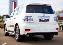 28 999 р. Молдинги (накладки на двери) Impul v2 Nissan Patrol 6 Y62 дорестайлинг (2010-2014) (Неокрашенные)  с доставкой в г. Воронеж. Увеличить фотографию 4