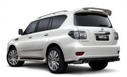 28 999 р. Молдинги (накладки на двери) Impul v2 Nissan Patrol 6 Y62 дорестайлинг (2010-2014) (Неокрашенные)  с доставкой в г. Воронеж. Увеличить фотографию 6