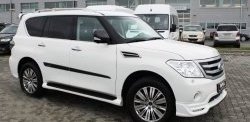 28 999 р. Молдинги (накладки на двери) Impul v2 Nissan Patrol 6 Y62 дорестайлинг (2010-2014) (Неокрашенные)  с доставкой в г. Воронеж. Увеличить фотографию 9