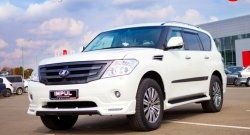 28 999 р. Молдинги (накладки на двери) Impul v2 Nissan Patrol 6 Y62 дорестайлинг (2010-2014) (Неокрашенные)  с доставкой в г. Воронеж. Увеличить фотографию 2