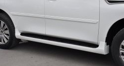 12 049 р. Молдинги (накладки на двери) Impul Nissan Patrol 6 Y62 дорестайлинг (2010-2014) (Неокрашенные)  с доставкой в г. Воронеж. Увеличить фотографию 5