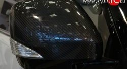 22 749 р. Накладки на зеркала Impul Nissan Patrol 6 Y62 дорестайлинг (2010-2014) (Неокрашенные)  с доставкой в г. Воронеж. Увеличить фотографию 3