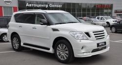 43 999 р. Комплект порогов Impul Nissan Patrol 6 Y62 дорестайлинг (2010-2014) (Неокрашенные)  с доставкой в г. Воронеж. Увеличить фотографию 3