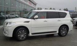 43 999 р. Комплект порогов Impul Nissan Patrol 6 Y62 дорестайлинг (2010-2014) (Неокрашенные)  с доставкой в г. Воронеж. Увеличить фотографию 7