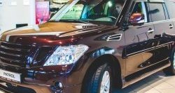 43 999 р. Комплект порогов Impul Nissan Patrol 6 Y62 дорестайлинг (2010-2014) (Неокрашенные)  с доставкой в г. Воронеж. Увеличить фотографию 9
