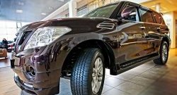 43 999 р. Комплект порогов Impul Nissan Patrol 6 Y62 дорестайлинг (2010-2014) (Неокрашенные)  с доставкой в г. Воронеж. Увеличить фотографию 11