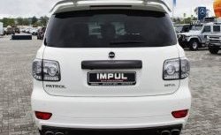 22 749 р. Спойлер Impul Nissan Patrol 6 Y62 дорестайлинг (2010-2014) (Неокрашенный)  с доставкой в г. Воронеж. Увеличить фотографию 6