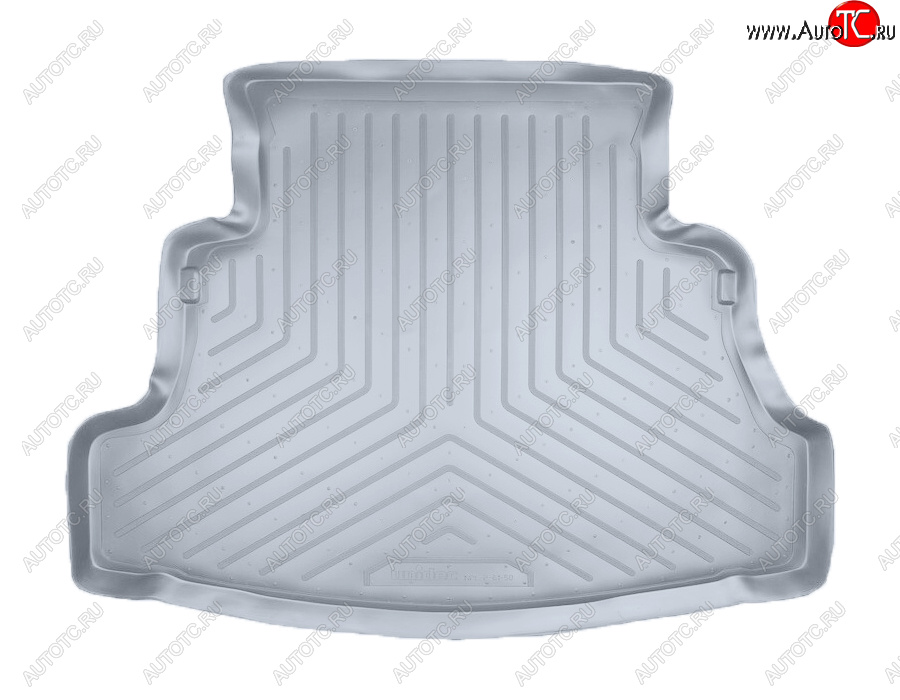 2 199 р. Коврик багажника Norplast Unidec  Nissan Primera  3 седан (2001-2008) P12 (Цвет: серый)  с доставкой в г. Воронеж