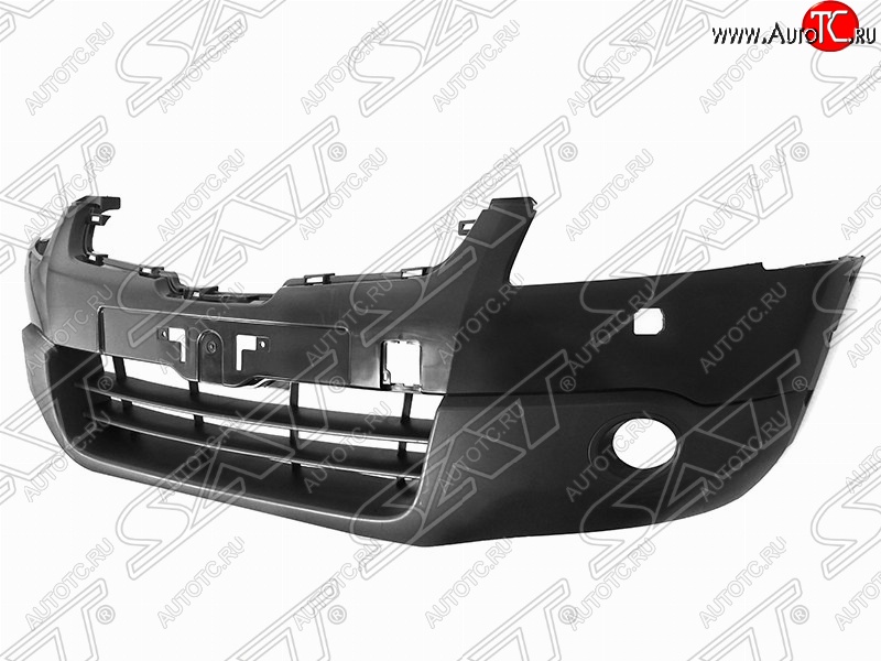 6 549 р. Передний бампер SAT  Nissan Qashqai  1 (2007-2010) дорестайлинг (Неокрашенный)  с доставкой в г. Воронеж