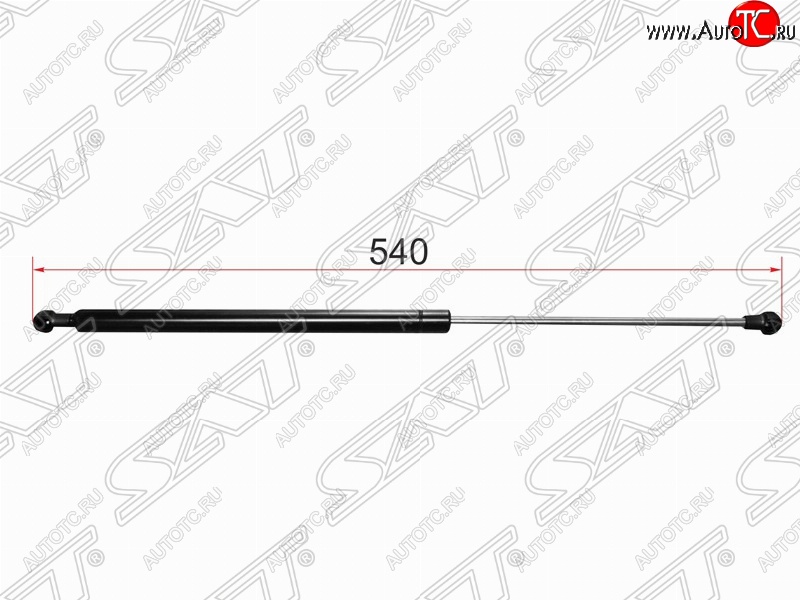 689 р. Упор крышки багажника SAT  Nissan Qashqai  1 (2007-2013) дорестайлинг, J10 рестайлинг  с доставкой в г. Воронеж