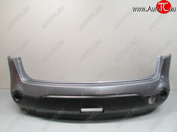 4 049 р. Бампер задний SPARD Nissan Qashqai 1 дорестайлинг (2007-2010) (Неокрашенный)  с доставкой в г. Воронеж