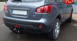 11 999 р. Фаркоп NovLine  Nissan Qashqai  1 (2007-2010) дорестайлинг  с доставкой в г. Воронеж. Увеличить фотографию 1