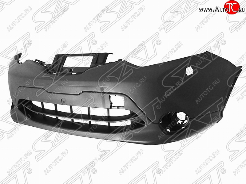 6 699 р. Передний бампер SAT Nissan Qashqai 2 J11 дорестайлинг (2013-2019) (Неокрашенный)  с доставкой в г. Воронеж