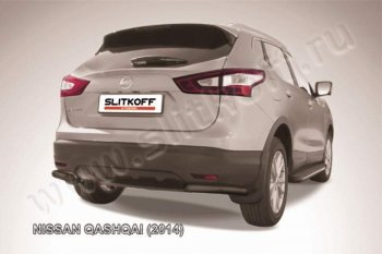 5 549 р. Уголки d57  Nissan Qashqai  2 (2013-2019) J11 дорестайлинг (Цвет: серебристый)  с доставкой в г. Воронеж. Увеличить фотографию 1