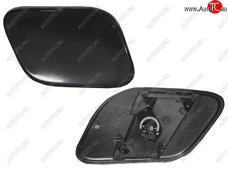 255 р. Правая крышка омывателя фары SAT Nissan Qashqai 1 J10 рестайлинг (2010-2013) (Неокрашенная)  с доставкой в г. Воронеж
