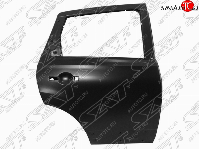 14 999 р. Правая дверь задняя SAT Nissan Qashqai 1 J10 рестайлинг (2010-2013) (Неокрашенная)  с доставкой в г. Воронеж