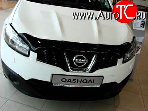 3 299 р. Дефлектор капота NovLine Nissan Qashqai 1 J10 рестайлинг (2010-2013) с доставкой в г. Воронеж Увеличить фотографию 1 3 299 р. Дефлектор капота NovLine Nissan Qashqai 1 J10 рестайлинг (2010-2013) с доставкой в г. Воронеж
