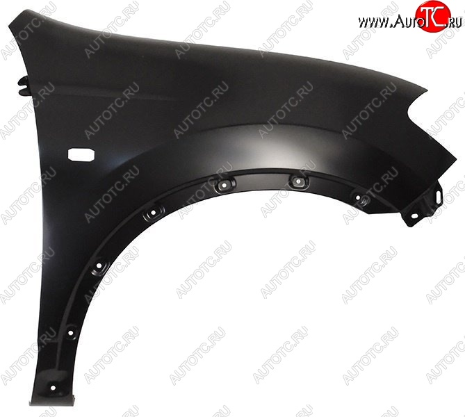 5 349 р. Правое крыло переднее SAT Nissan Qashqai 1 J10 рестайлинг (2010-2013) (Неокрашенное)  с доставкой в г. Воронеж