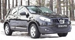 1 399 р. Зимняя заглушка решетки переднего бампера РА Nissan Qashqai 1 J10 рестайлинг (2010-2013)  с доставкой в г. Воронеж. Увеличить фотографию 3