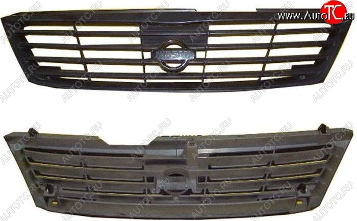 729 р. Решётка радиатора SAT  Nissan Sunny  N14 (1990-1998) (Неокрашенная)  с доставкой в г. Воронеж