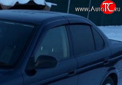 1 349 р. Комплект дефлекторов окон (седан) SkyLine Nissan Sunny B15 (1998-2004)  с доставкой в г. Воронеж