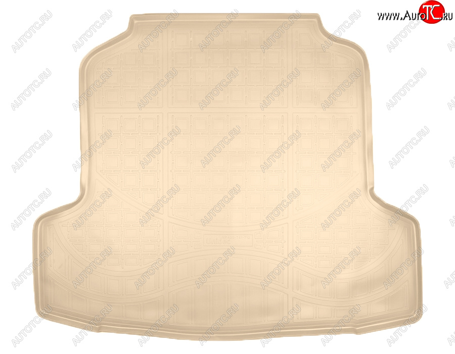 2 499 р. Коврик багажника Norplast Unidec  Nissan Teana  3 L33 (2014-2020) дорестайлинг (Цвет: бежевый)  с доставкой в г. Воронеж