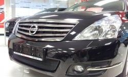 1 469 р. Сетка на бампер Russtal (черная)  Nissan Teana  2 J32 (2008-2011) дорестайлинг  с доставкой в г. Воронеж. Увеличить фотографию 1