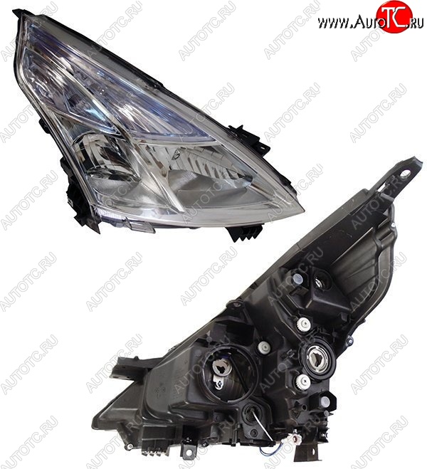 6 999 р. Правая фара SAT Nissan Teana 2 J32 дорестайлинг (2008-2011)  с доставкой в г. Воронеж
