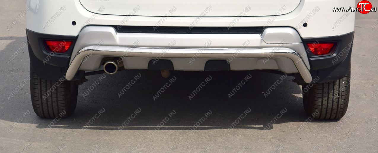 16 089 р. Защита заднего бампера PT GROUP Ø51мм (НПС) RENAULT Duster 2012-/ NISSAN Terrano 2014-  Nissan Terrano  D10 (2013-2022), Renault Duster  HS (2010-2015)  с доставкой в г. Воронеж