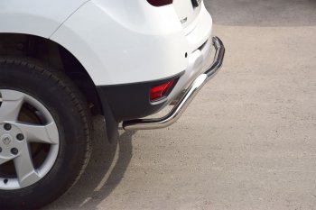16 089 р. Защита заднего бампера PT GROUP Ø51мм (НПС) RENAULT Duster 2012-/ NISSAN Terrano 2014-  Nissan Terrano  D10 (2013-2022), Renault Duster  HS (2010-2015)  с доставкой в г. Воронеж. Увеличить фотографию 3