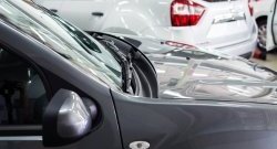 2 449 р. Обтекатель дворников на автомобиль RA Nissan Terrano D10 дорестайлинг (2013-2016)  с доставкой в г. Воронеж. Увеличить фотографию 2
